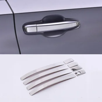 

Stainless Steel Exterior Door Handle Molding Body Decal For Honda Accord 2018 2019 Accessories Car Styling