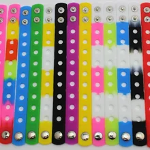 Экспресс 200 шт/партия 18 см ПВХ-силиконовые браслеты, браслет для обуви патчи для обуви аксессуары для детей подарок вечерние подарки