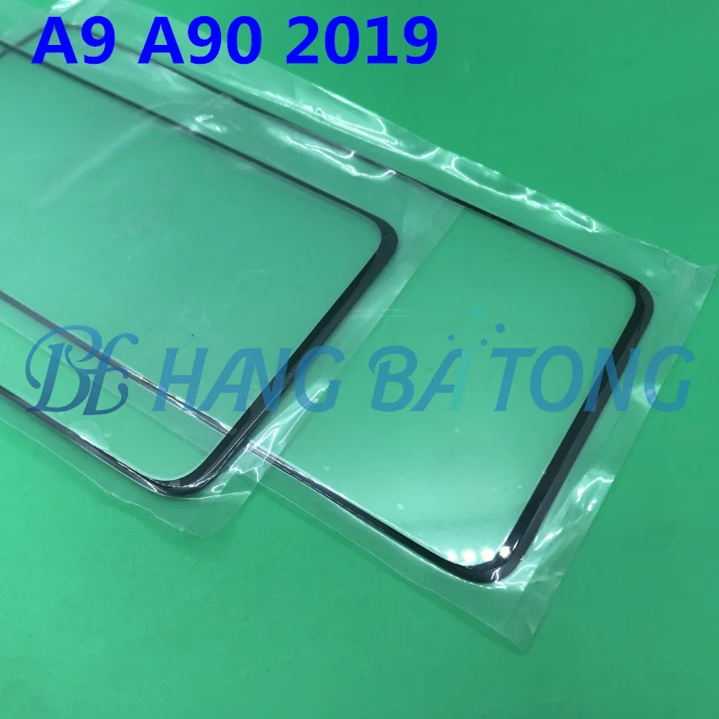 Оригинальное стекло для Samsung Galaxy A9 A90 10 шт./лот ЖК дисплей внешняя сенсорная панель