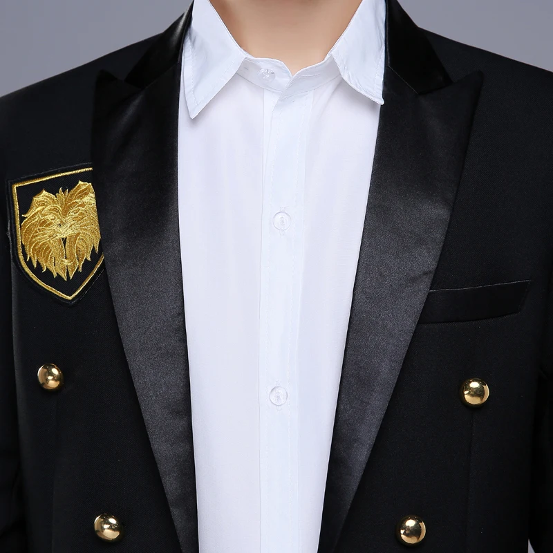 style Jacket Vêtir Western Thème Studio Performance Hommes Robe Red Suit 2018 Chanteur black De Jacket Photo Costumes Mode wZqFnXB
