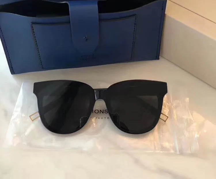 

2019 Flatba Oversized Sunglasses Gentle Brand Designer Vintage Women men Square Frame big frame Sun Glasses Oculos De Sol UV400