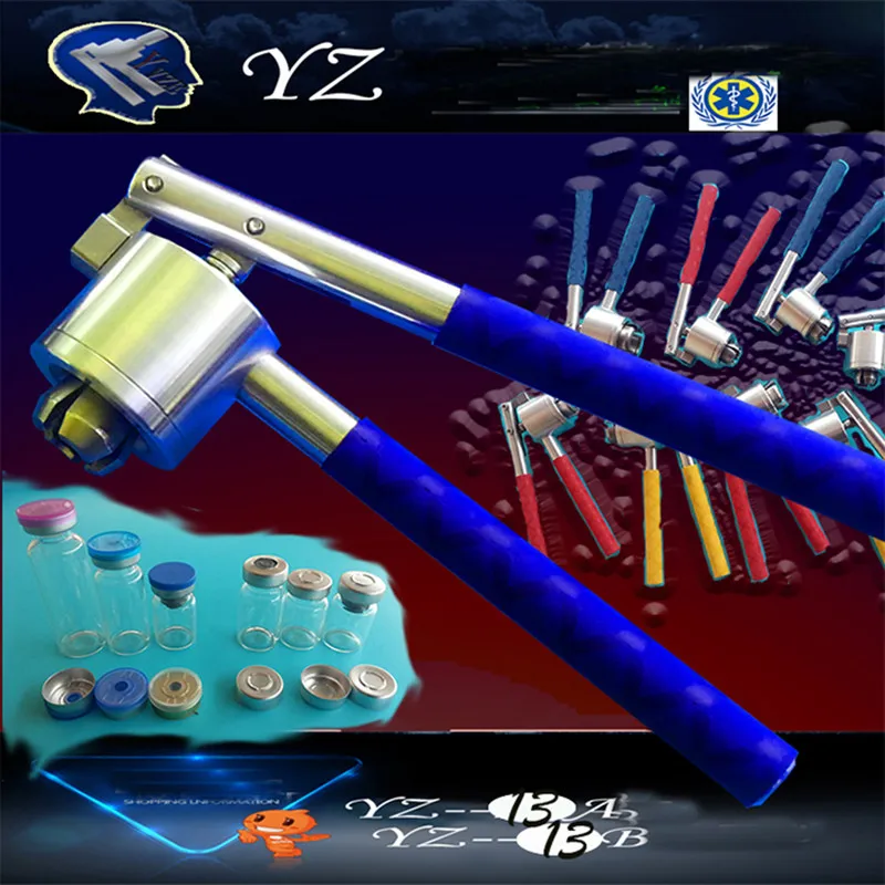 

Medical bottle crimping machine glass bottle capping tool aluminum plastic cap capper 13mm 15mm 20mm 26mm 28mm caps