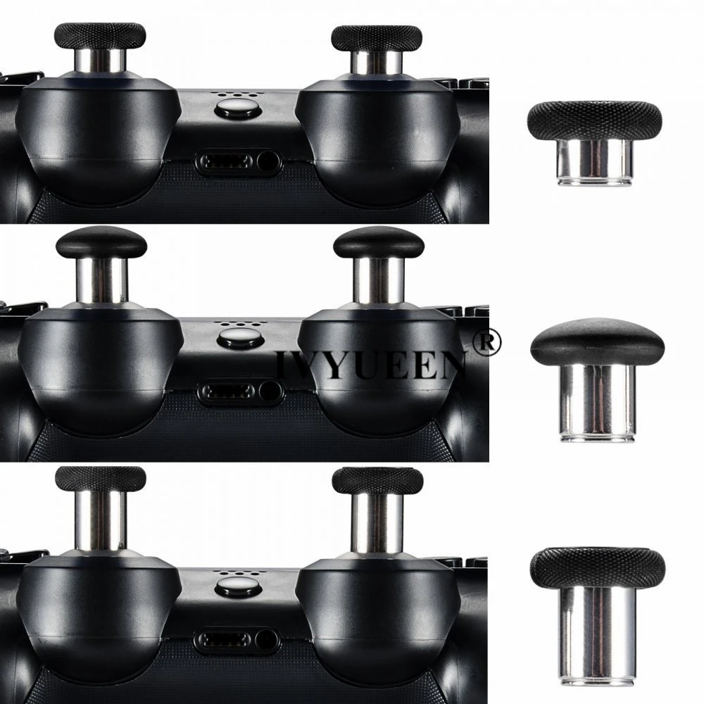 for dualshock 4 ps4 pro slim metal buttons thumb stick 8