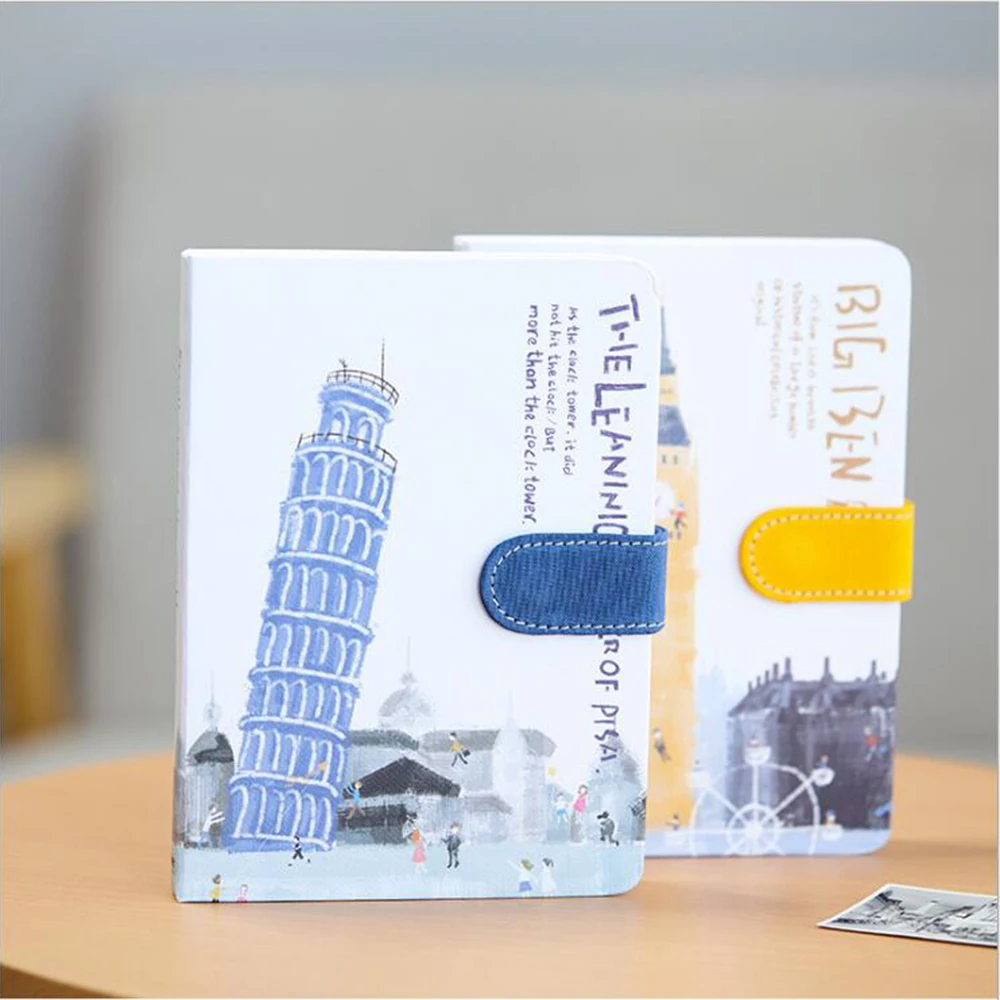 

Creative Lovely Fashion Scene Series Blank Filler Papers' Notebook 128 Sheets Thick Office School Noted Stationery Planner Book