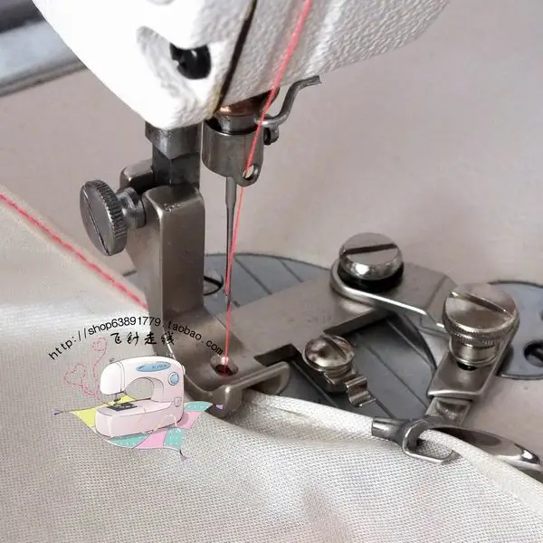 Промышленные Аксессуары для швейных машин плоский шифон завитые края прижимная лапка изогнутый край прижимная лапка Съемник кран