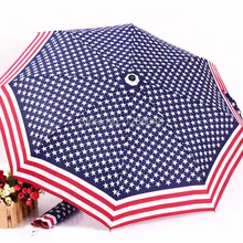 Модный популярный Зонт-автомат для взрослых мужчин и женщин с защитой от ультрафиолета, складной зонт от солнца и дождя, открытый прочный зонт