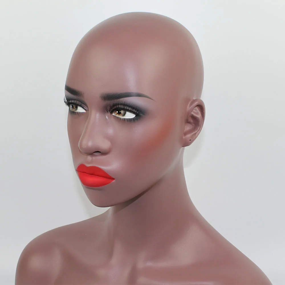 Высококачественная искусственная голова из стекловолокна для фотографий|head