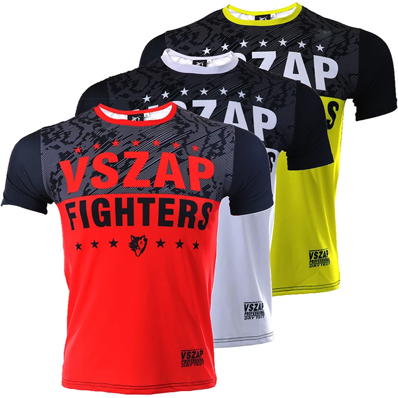 Mens Summer Brand New VSZAP FIGHTERS Fitness Fighting Quick Drying
