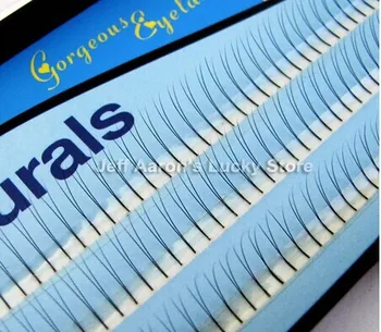 

Handmake 30 trays 135 Natural Long Black Individual False Eyelashes Eye Lash Extension Kit 12mm 10mm 8mm eyelash lash eye