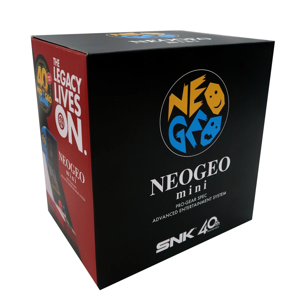 Для SNK NeoGeo мини игровая консоль 3,5 дюймов Aracade ретро ручная игра с 40 легендарными для NEOGEO тайтсами для SNK 40Th
