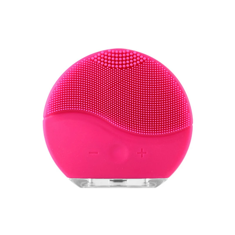 Cepillo de limpieza facial ultrasónico eléctrico limpieza facial limpieza de la cabeza negra limpiador de poros resistente al agua silicona cuidado de la herramienta facial Cepillo de limpieza facial ultrasónico eléctrico limpieza facial limpieza de la cabeza negra limpiador de poros resistente al agua silicona cuidado de la herramienta facial