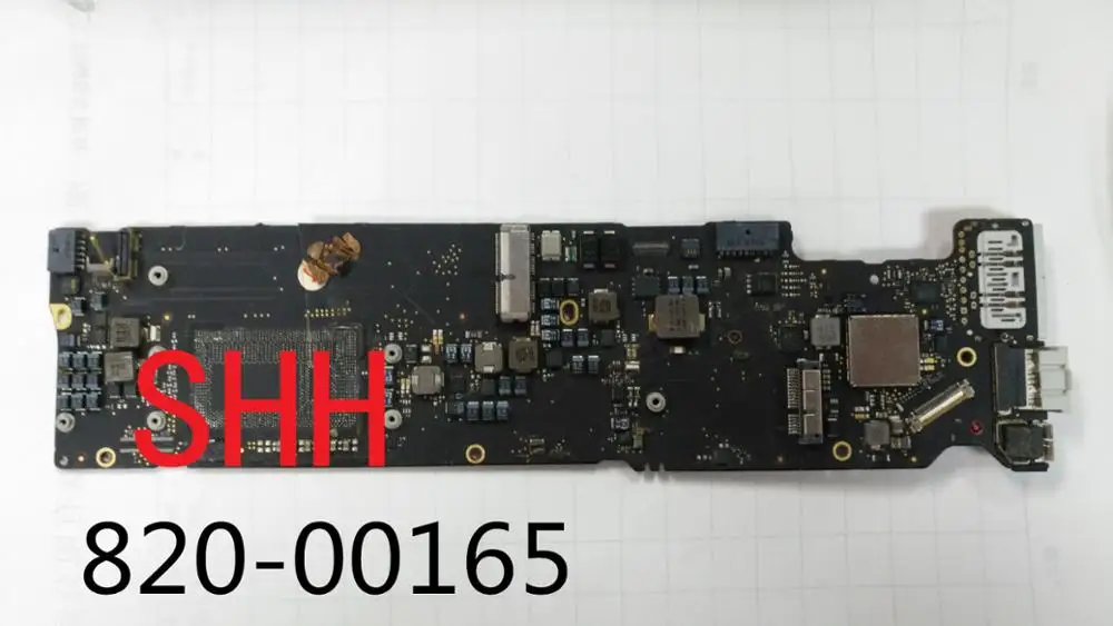 

2015 years repair 820-00165-A / 02 / 820-00165 defective logic board for A1466 motherboard repair introduced a smc template