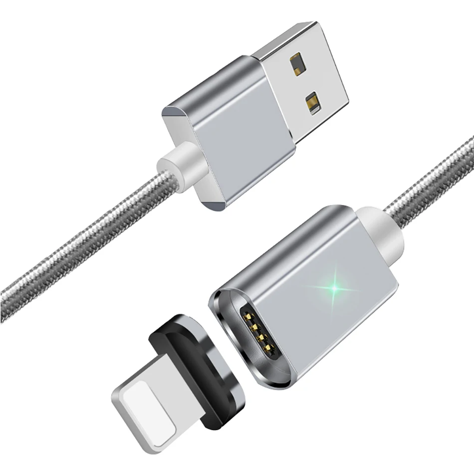 Магнитный кабель Essager для iPhone X, Xr, Xs, Макс. Магнитный usb-кабель для зарядки iPhone 8, 7, 6, 6s, 5, 5S, 4, кабель для зарядного устройства