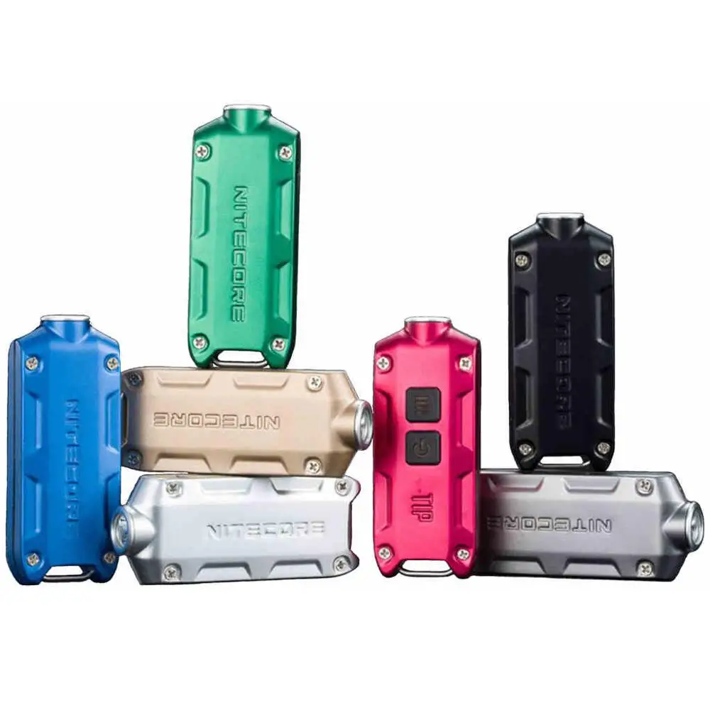 

Nitecore TIP USB Rechargeable LED with battery key button Light Lighting Lamp Flashlight Torch Keychain LED outdoor daily Light
