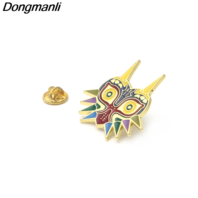 P2655 Dongmanli Сова металлические эмалевые на воротник Pin нагрудный знак Ювелирная