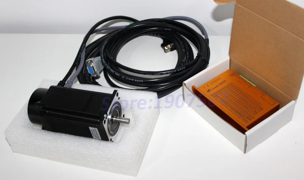 Lichuan NEMA23 3N. m 425 oz. in 3phase easy servo closed loop stepper motor drive kit 7A для фрезерного станка с ЧПУ/3D принтера/режущего станка