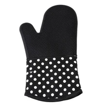 1 шт. термостойкие силиконовые перчатки для барбекю, кухонные инструменты, микроволновые силиконовые рукавицы для печи, гриля, духовки, перчатки, новые PC884405