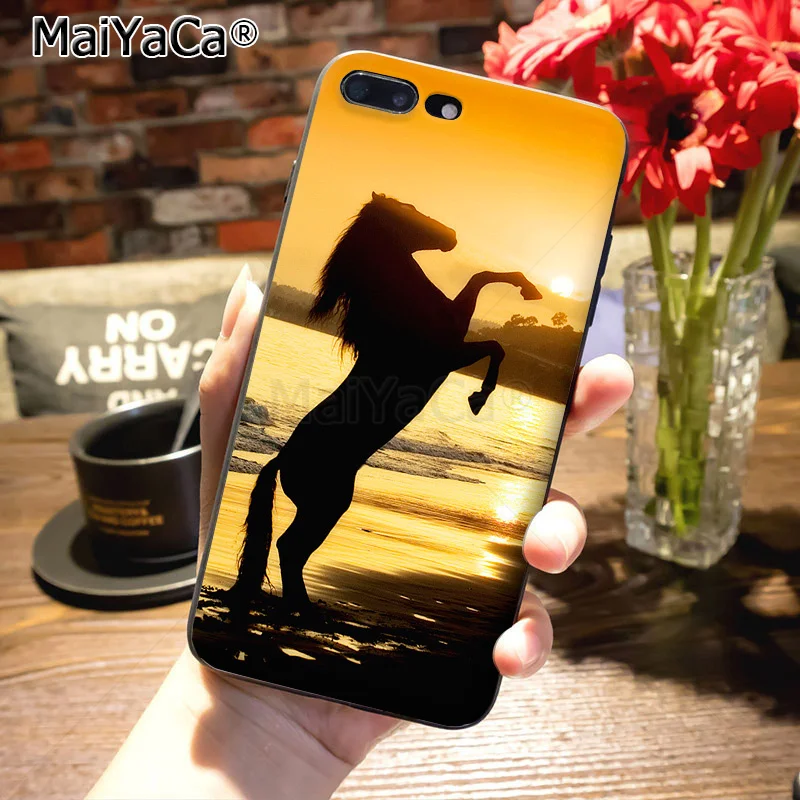 MaiYaCa бегущие лошади и слоны aimal чехол для телефона iPhone 8 7 6 6S Plus X XS MAX XR 5s SE 11pro max Coque Shell - Цвет: 15