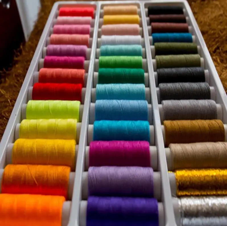 1 Set of 39 colors 402 Fine Sewing Thread Yarn Strong And Durable