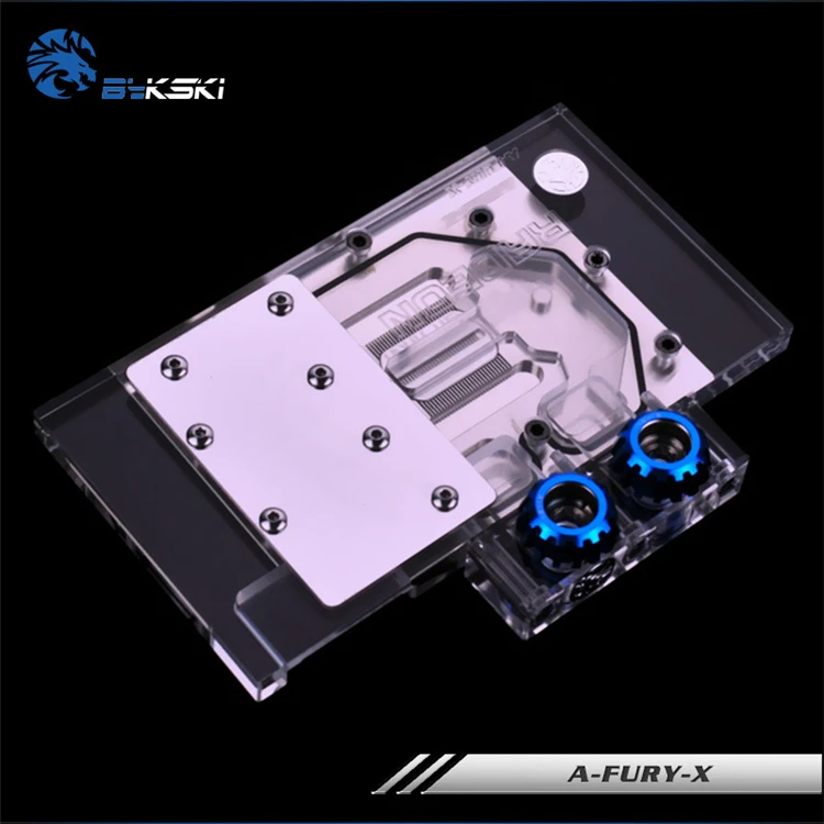 Bykski A FURY X GPU Блок Водяного Охлаждения для AMD Radeon R9 Fury X|water cooling block|cooling blockgpu water block |