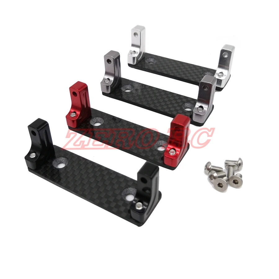 

AXIAL WRAITH RR10 RC CAR Aluminum Servo Mount With CarbonFiber Skid Plate Set