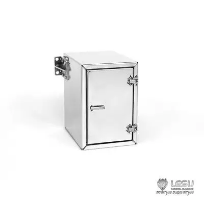 LESU 1/14 Tmy RC MAN Трактор модель автомобиля Модернизированный металлический ящик для