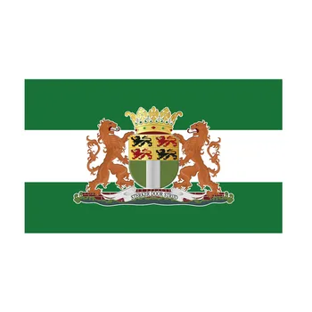 

Holland the Netherlands Rotterdam City Coat of Arms Flag Decoration banner 90*150cm / 3x5ft for hanging