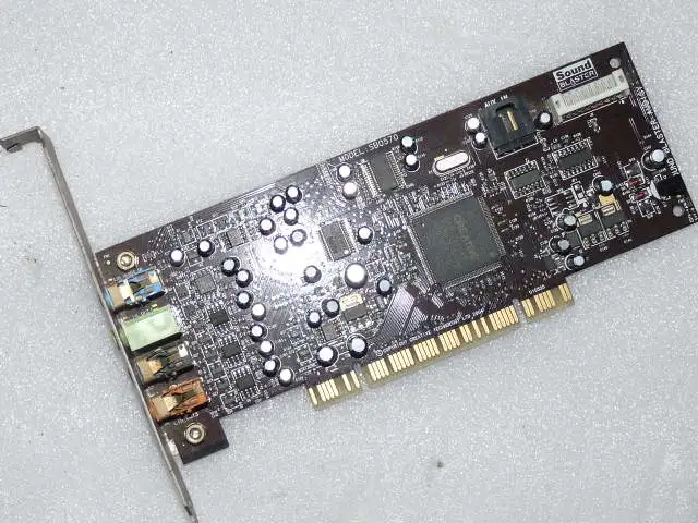 disassemble1PCS/лот PCI7.1 звуковая карта Creative Audigy SE 64-разрядный(SB0570) поддержка для Win7 win8