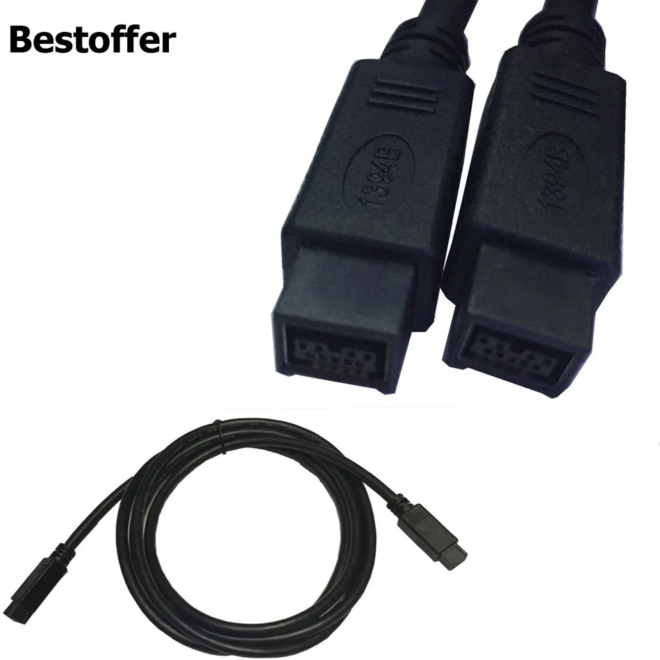 Кабель FIREWIRE 10 футов/15 футов с 9 контактами на контактов 800 до IEEE1394 iLINK PC MAC DV P-9 P 9-9 |