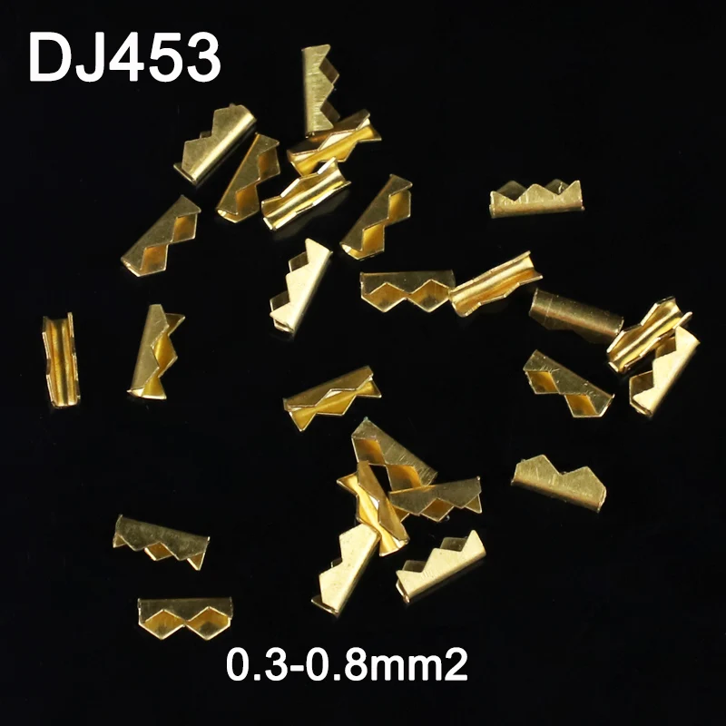 100pcs/lot 451 U-shaped terminal tab cold inserts connectors cold terminal small teeth fascia terminal,0.3-0.8mm2