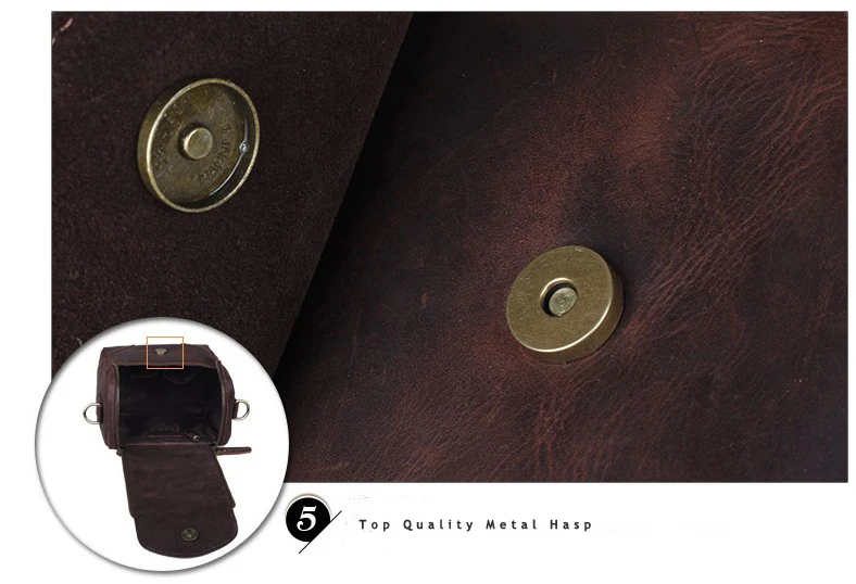 Woosir Leather DSLR Camera Bag Small Travel - Woosir