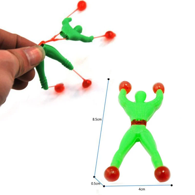 12 шт. альпинистские Детские альпинистские мужские липкие настенные наполнители для пиньяты детские игрушки скалолазание стены Человек-паук подарок на день рождения вечерние принадлежности