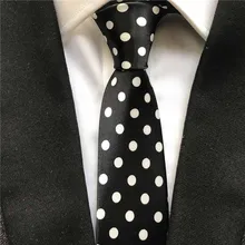 Модный галстук в горошек, уникальный дизайн, галстук в крупный горох, высокая мода