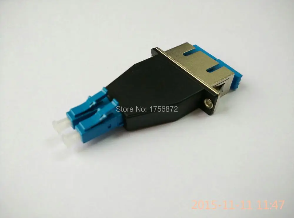

SC Female to LC Male Singlemode Duplex Hybrid Adapter Converter