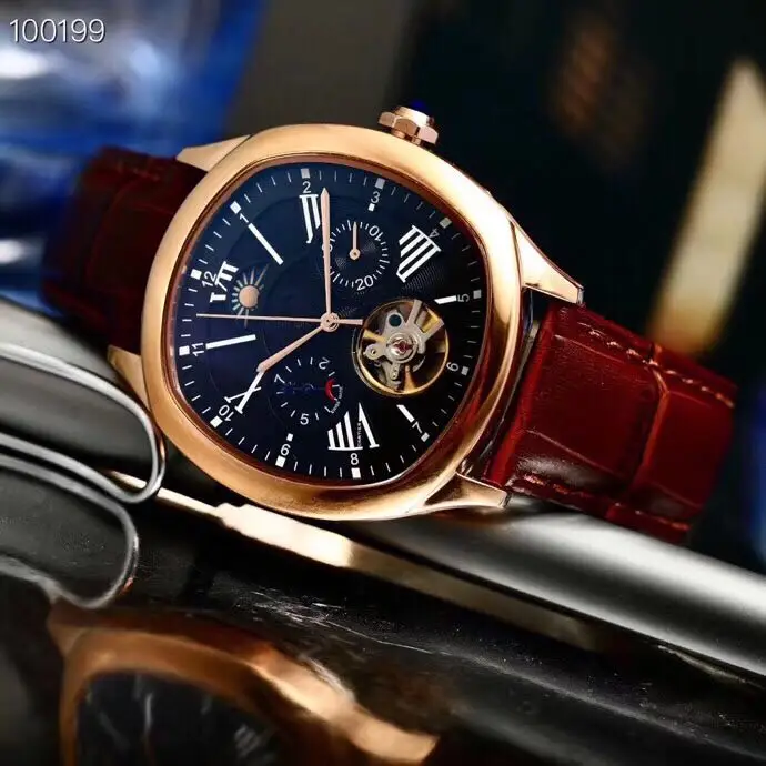 

WG0295 Mens Watches Top Brand Runway Luxury European Design Automatic Mechanical Watch