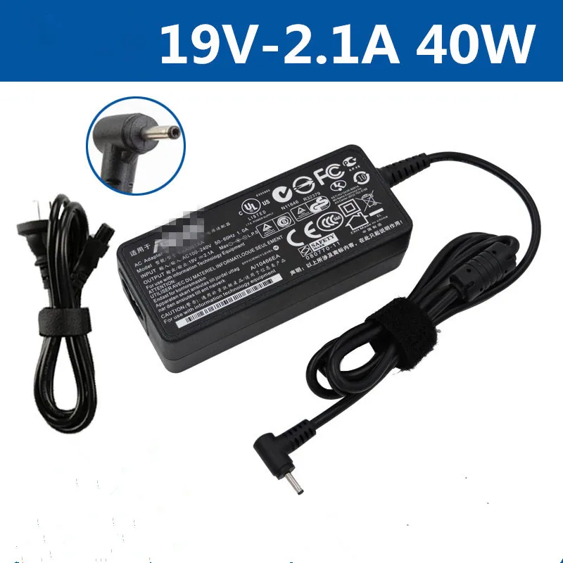 19 в 2.1A 40 Вт Зарядное устройство для ноутбука ASUS PA-1400-11 EXA0901XH EXA081XA ADP-40PH AB ADP-40EH AD6630 адаптер переменного тока