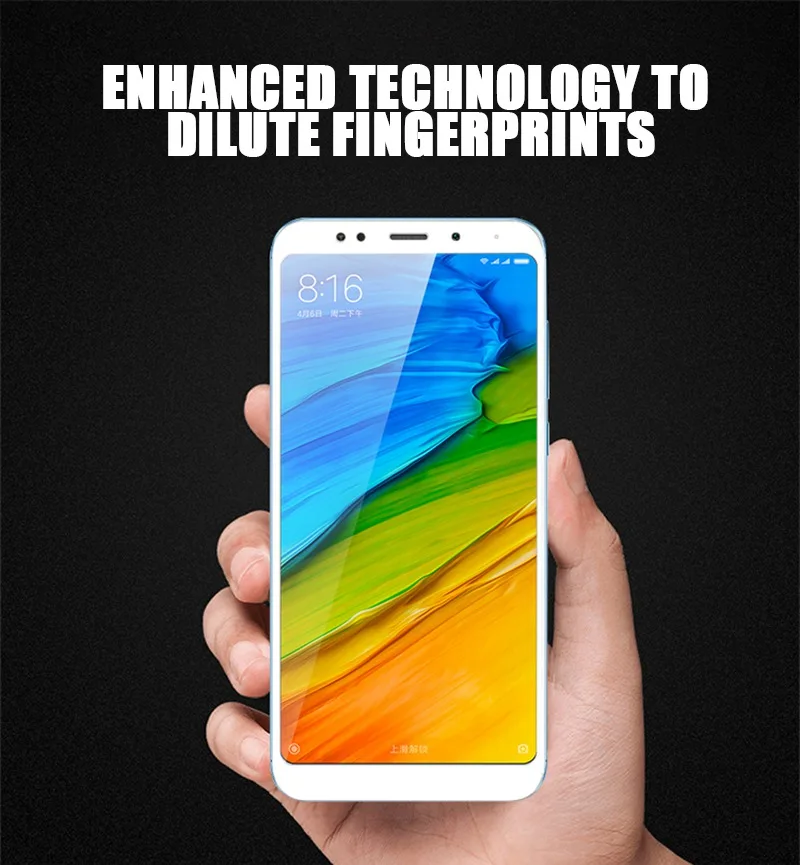 Artisome Protective Glass Xiaomi Redmi 5 Plus Note 5 Global Pro 5 Glass S2 S 2 4X 5A Mi Mix 2s 6 6X Full Cover Screen Protector  (8)