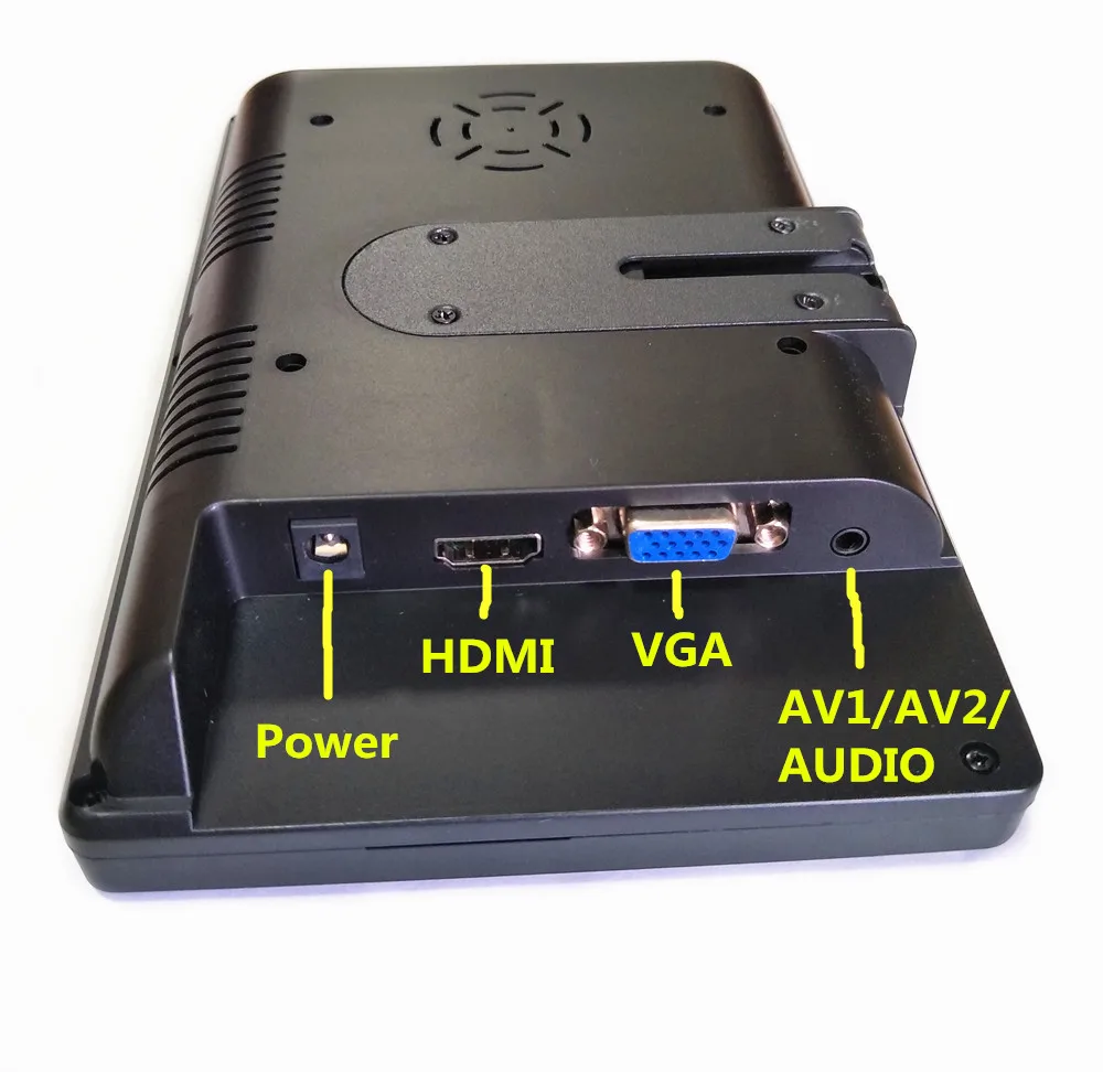 " цветной экран ЖК-монитор автомобильный монитор ПК/ТВ дисплей домашний монитор безопасности Поддержка VGA/HDMI/AV вход