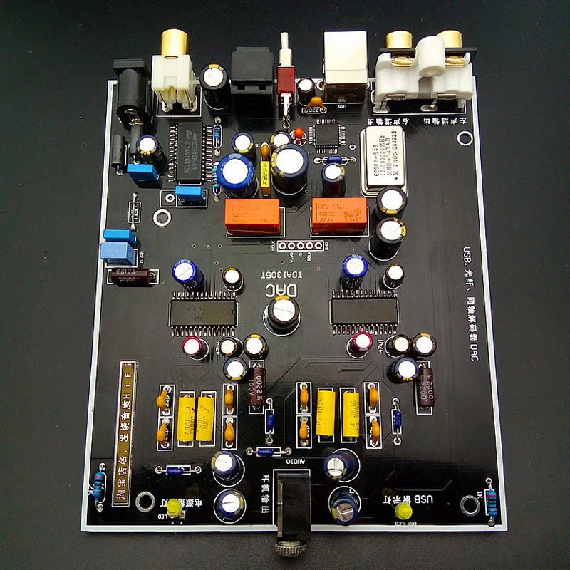 USB декодер Lusya DAC коаксиальный OTG Двойная параллельная TDA1305T внешняя звуковая карта