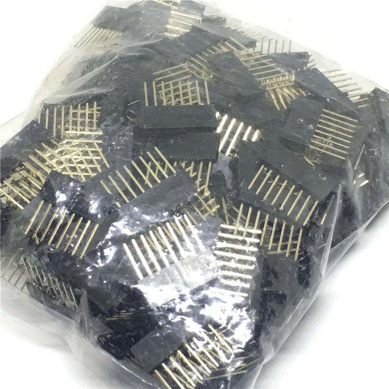 8 PIN Single Row Straight FEMALE PIN HEADER 2.54MM PITCH pin long 11MM Strip Connector Socket 1X8 8PIN FOR arduino PCB   
