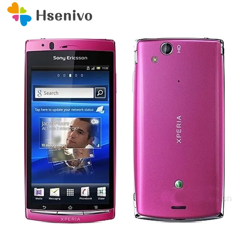 Оригинальный разблокированный мобильный сотовый телефон Sony Ericsson Xperia Arc S LT18i 3G 8MP