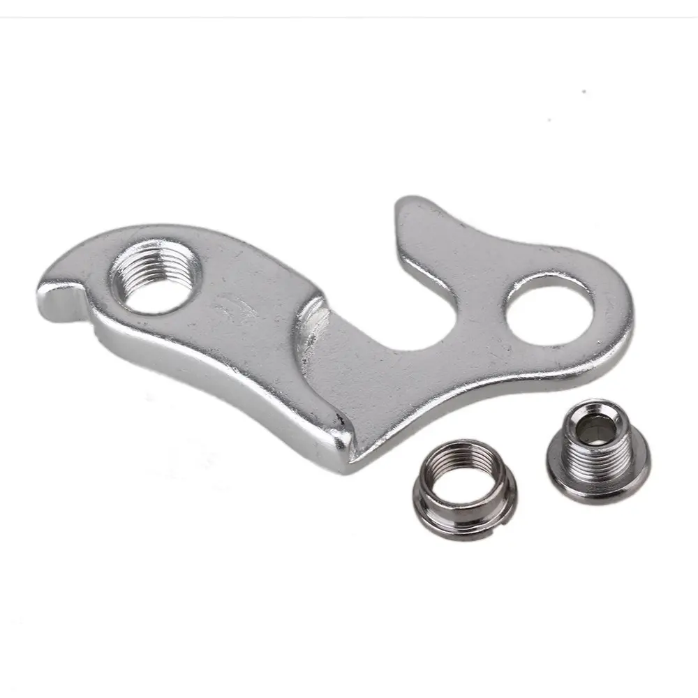Silver Aluminum Alloy Bike Derailleur Frame Rear Mech Hanger Plate
