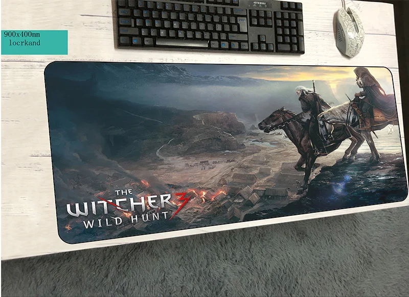 

witcher mouse pad 900x400mm pad to mouse notbook computer mousepads Fashion gaming padmouse gamer to best keyboard mouse mat