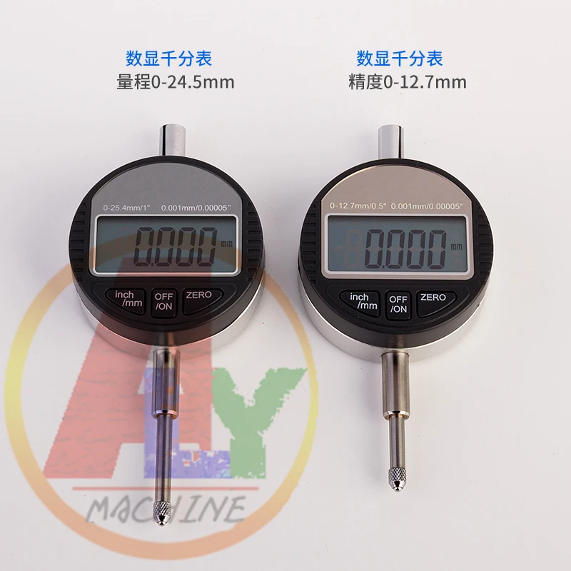 0-12,7/0-25,4 Точность 0,001 мм цифровой дисплей толщиномер микрометра для инжектора common rail Инструменты для ремонта