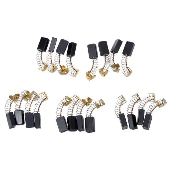Coal Brushes Electric Tool 12 x 9 x 6 mm 2 pairs For Electric Percussion Motor carbon brush