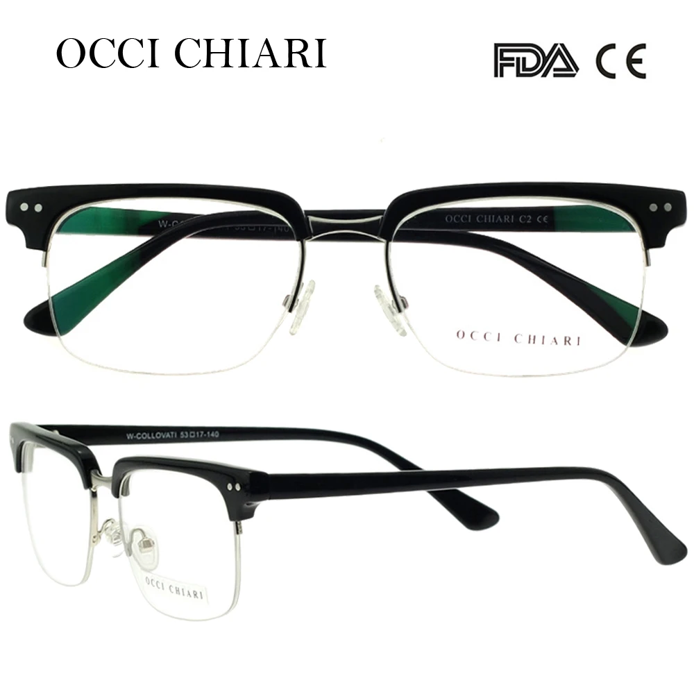 OCCI CHIARI модные очки для мужчин и женщин фирменный дизайн по рецепту Nerd линзы