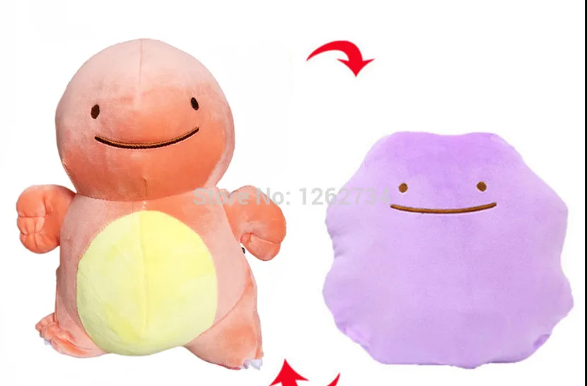 23 30 см Ditto Metamon Snorlax Бульбазавр чармандер изнанку подушка Япония плюшевая кукла