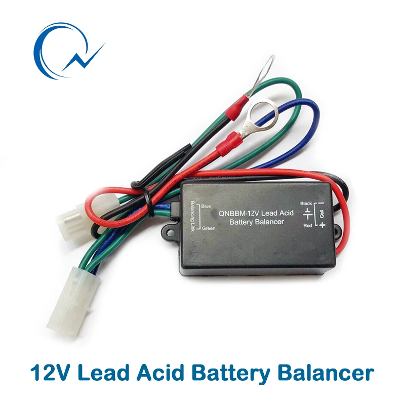 

QNBBM 12V Lead Acid Battery Equalizer Balancer BMS Pevent from Corrosion and Sulfuration
