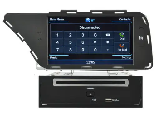 Для Audi A4 S4 RS4 A5 S5 автомобильный DVD GPS Навигационная медиа центра Радио стерео аудио