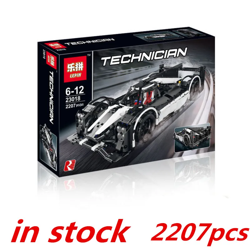 

lepin Technic Lepin 23018 Toys The legoing MOC-5530 Hybrid Super Racing Car Set Building Blocks Bricks Toys Christmas Gifts